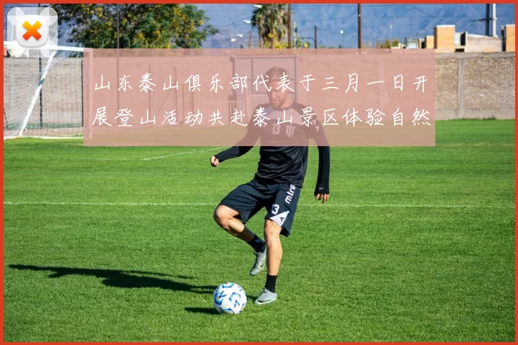 山东泰山俱乐部代表于三月一日开展登山活动共赴泰山景区体验自然之美
